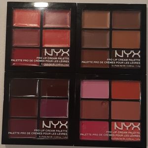NYX Pro Lip Cream Palette Bundle
